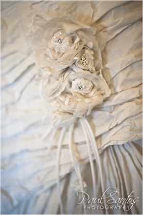 Guyzance Hall Wedding Photography Dress Detail 8