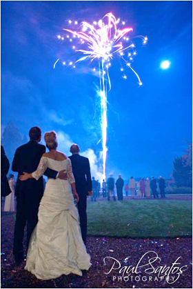 Guyzance Hall Wedding Photography Fireworks 25
